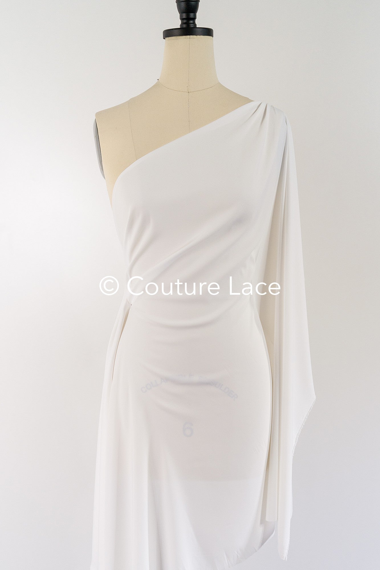 Stretch satin fabric for stretchable wedding dresses and skirts // R-128