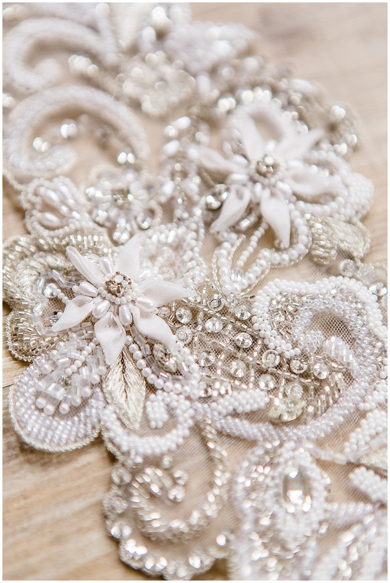 Kristall-Halskette, Braut-Halskette, Hochzeitsschmuck, Strass-Halskette, Handbeaded Swarovski Halskette// E-013