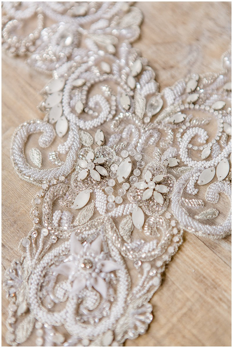 Kristall-Halskette, Braut-Halskette, Hochzeitsschmuck, Strass-Halskette, Handbeaded Swarovski Halskette// E-013