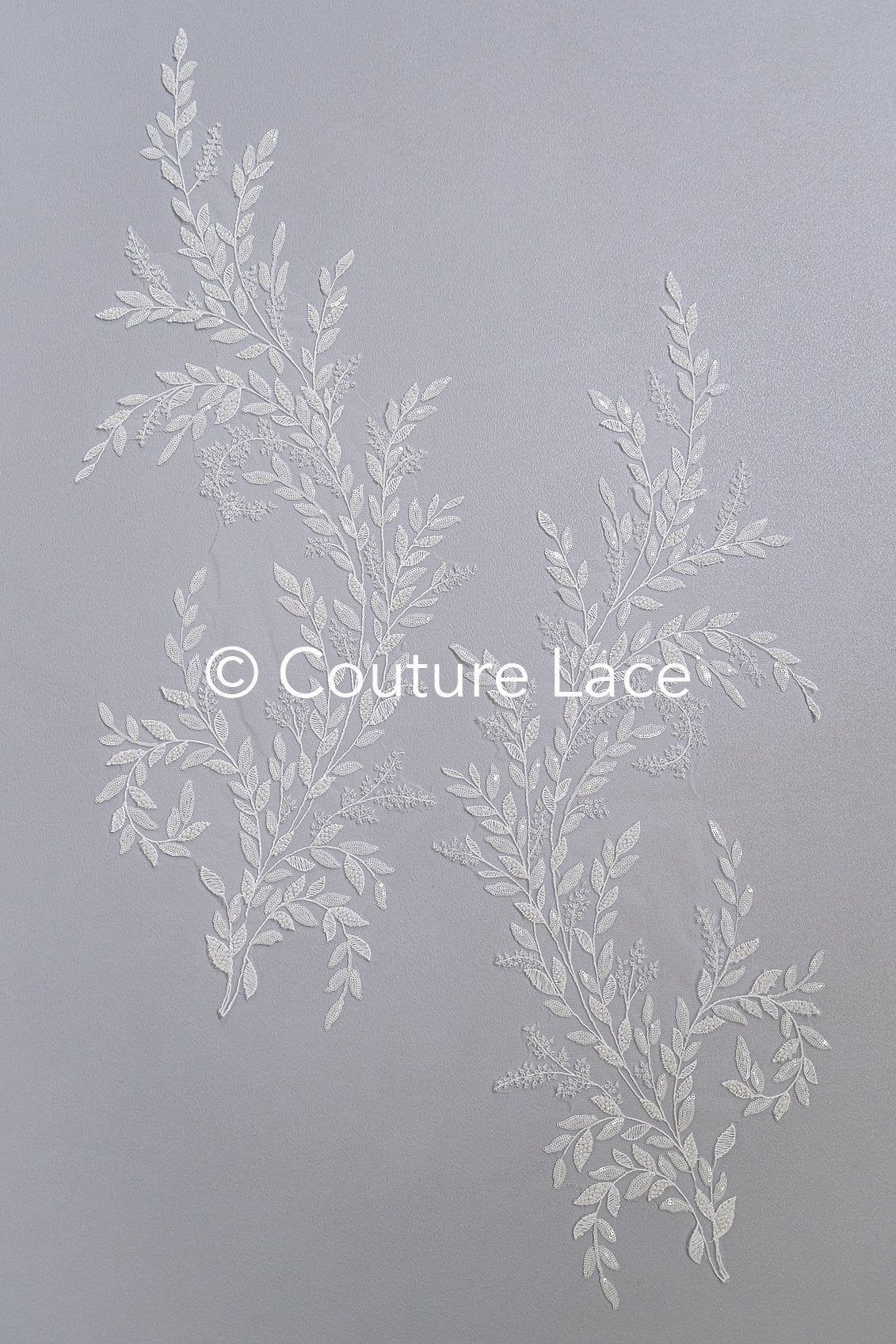 Perlen Applikationen für Brautkleid Off-White/ Blumenspitzen Aufnäher/ bestickte Spitzenapplikationen/ Spitzenapplikationen// A24-216