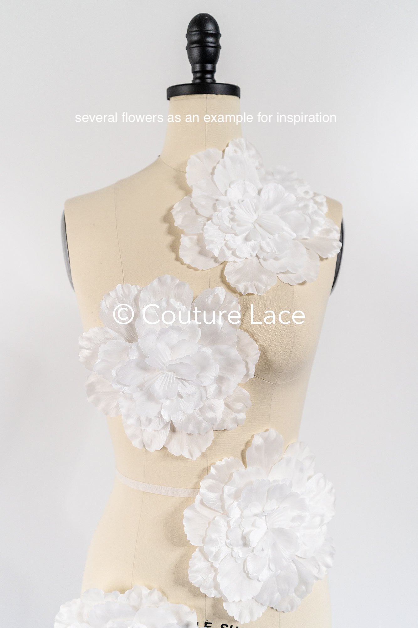 TEMPLATE - Elegant bridal lace applique/ unique wedding dress embellishments for your big day