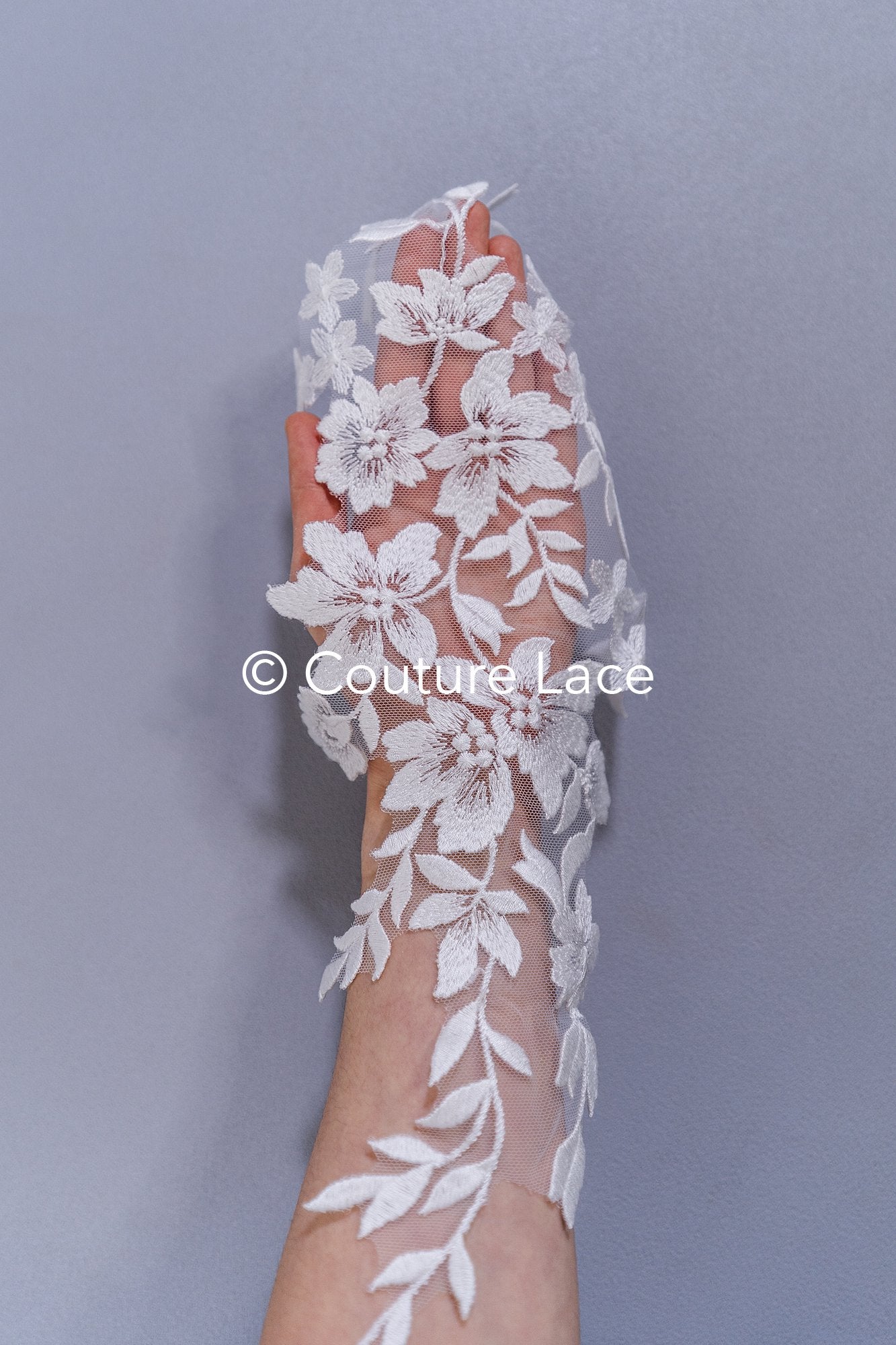 Hochzeit Blumen Applikation/ Blumen Spitzen Applikationen/ romantisches Kleid Applikationen/ Blatt Applikationen// A25-491