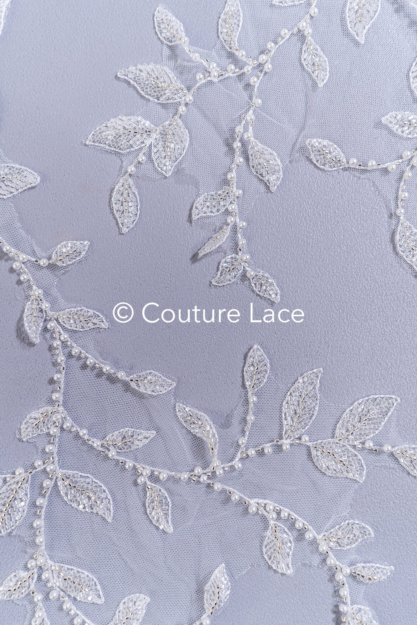 Beaded embroidered flower appliqués for wedding dresses/ bridal lace bead motifs // A25-511