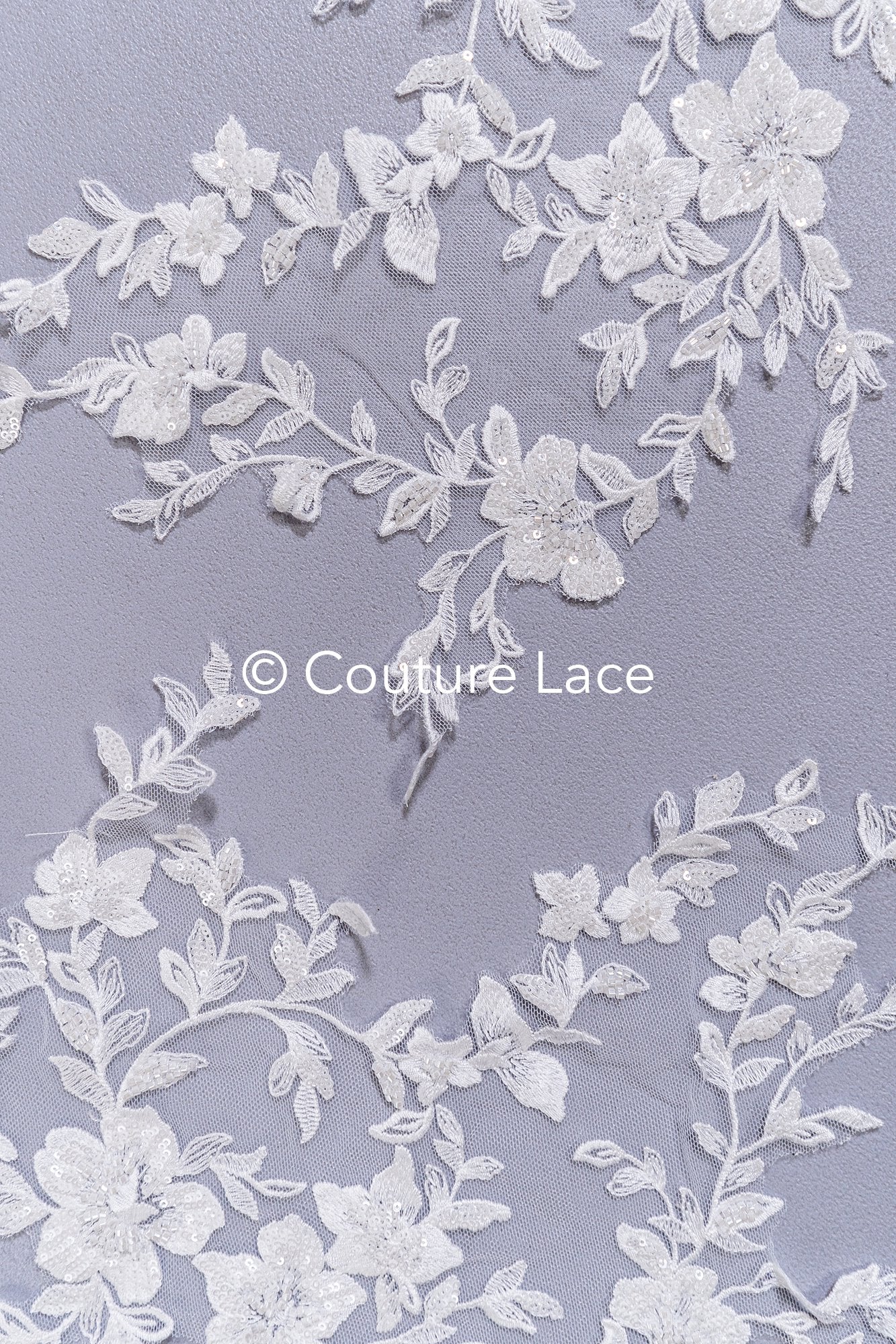 Beaded embroidered flower appliqués for wedding dresses/ bridal lace bead motifs // A25-513