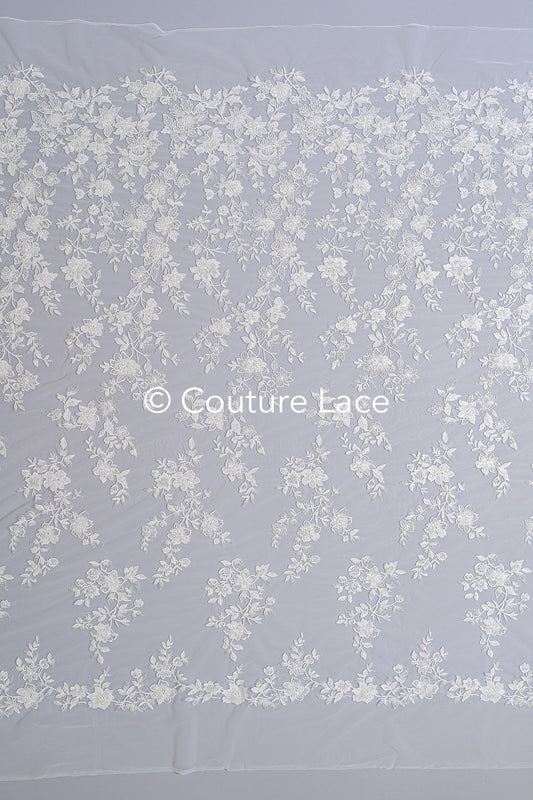 Perlen-Spitzenstoff/ Couture-Spitzenstoff/ Braut-Spitzenstoff/ Perlen-Spitzenstoff// L24-698