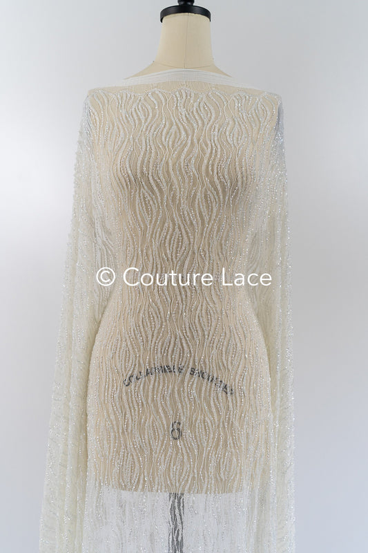 Handgefädelte französische Blumenspitze/ Braut Raschelspitze/ französische Schleier- Spitze/ Braut-Chanitilly Spitze/ Edwardische Spitze// CB_004