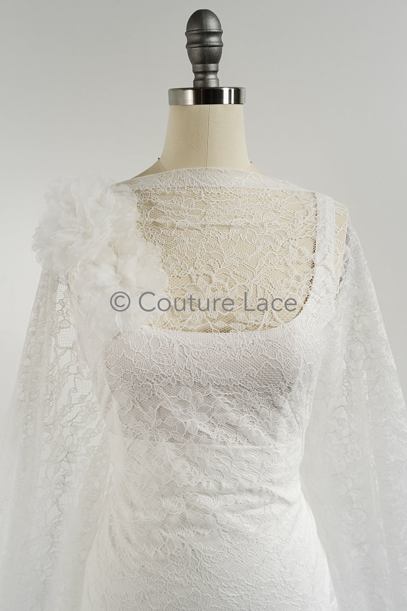3D lace flowers/ 3D flowers sew on/ 3D flowers lace applique/ wedding dress lace applique// A24-451