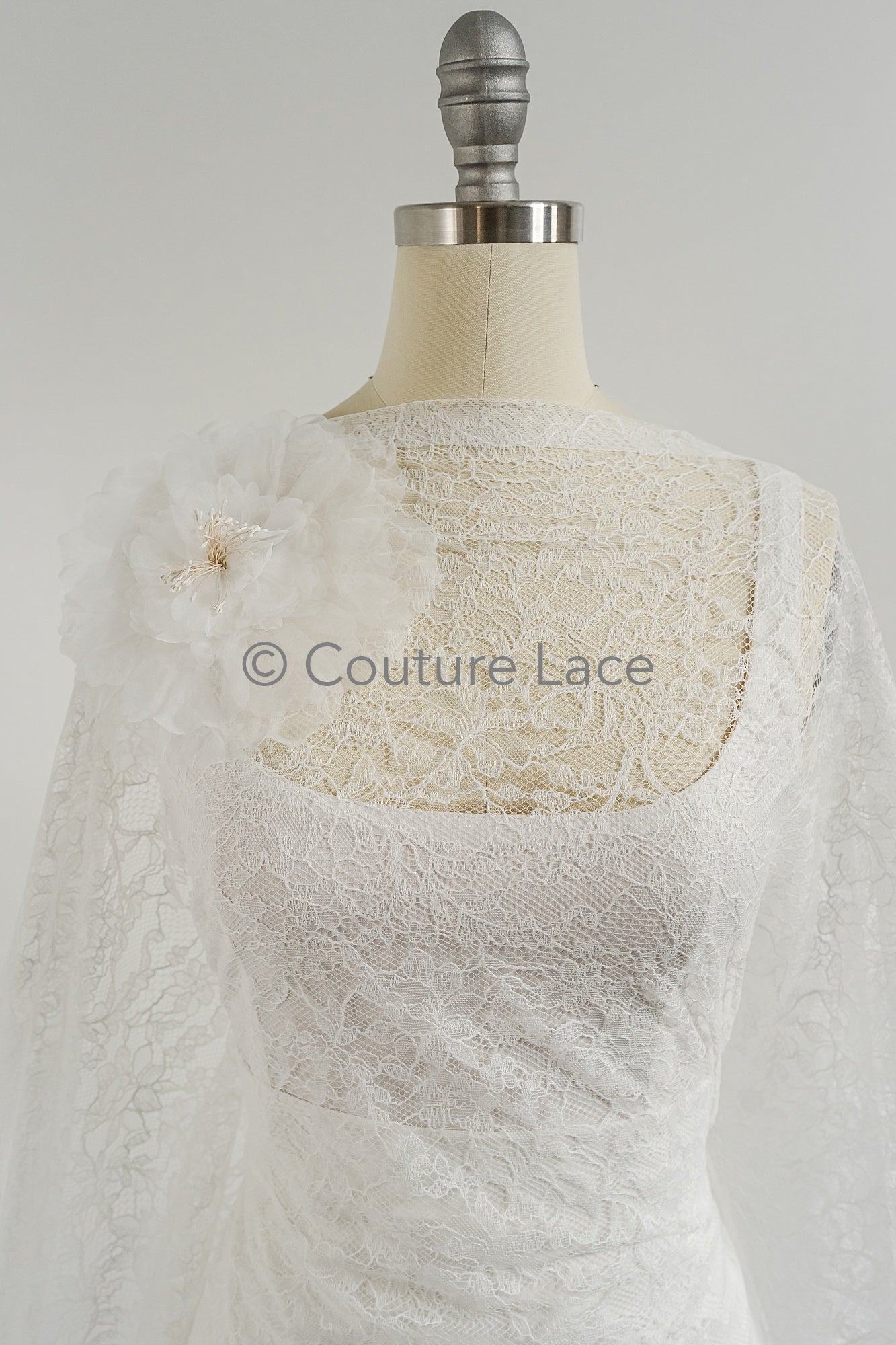 3D lace flowers/ 3D flowers sew on/ 3D flowers lace applique/ wedding dress lace applique// A24-453