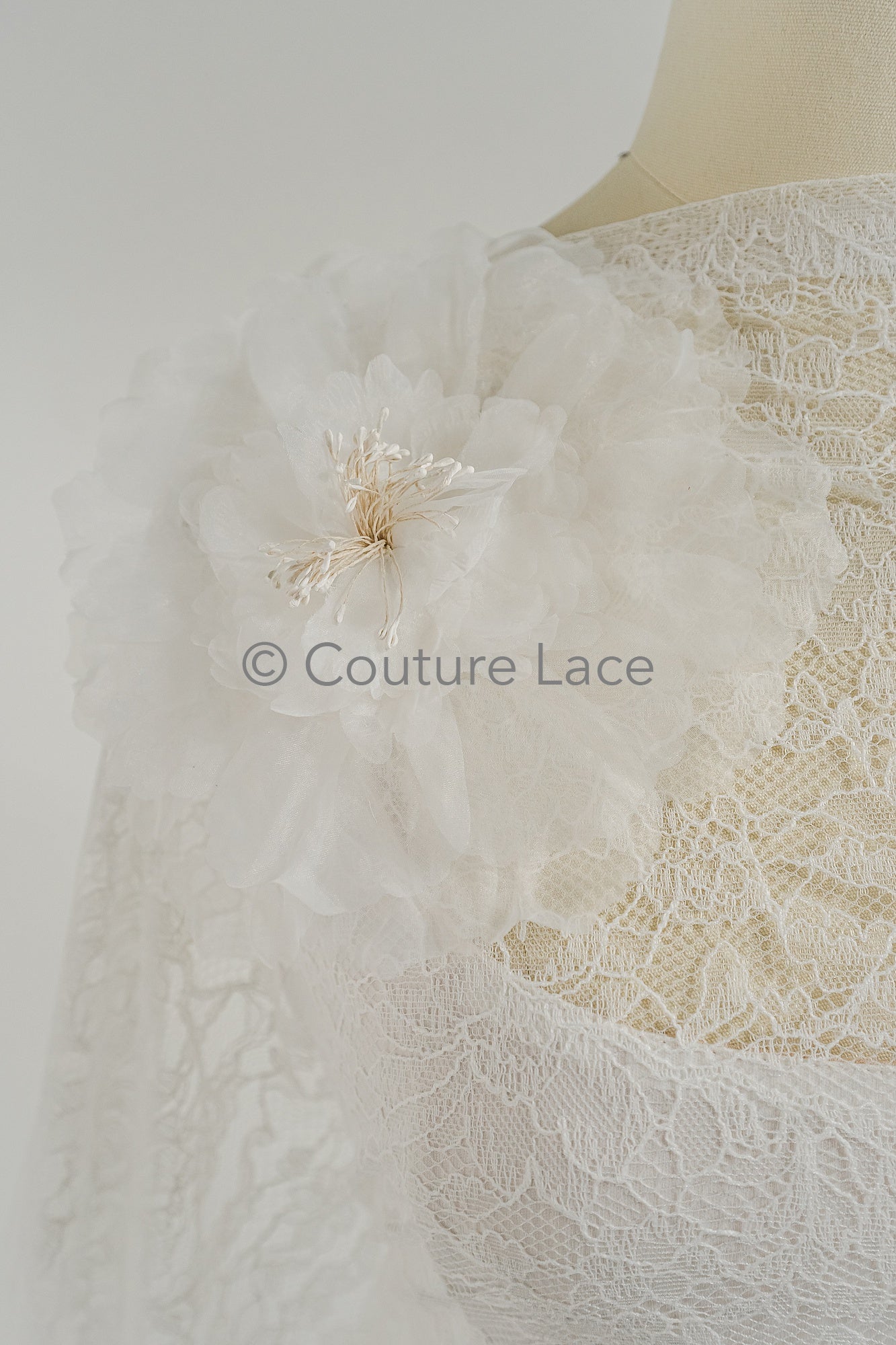 3D lace flowers/ 3D flowers sew on/ 3D flowers lace applique/ wedding dress lace applique// A24-453