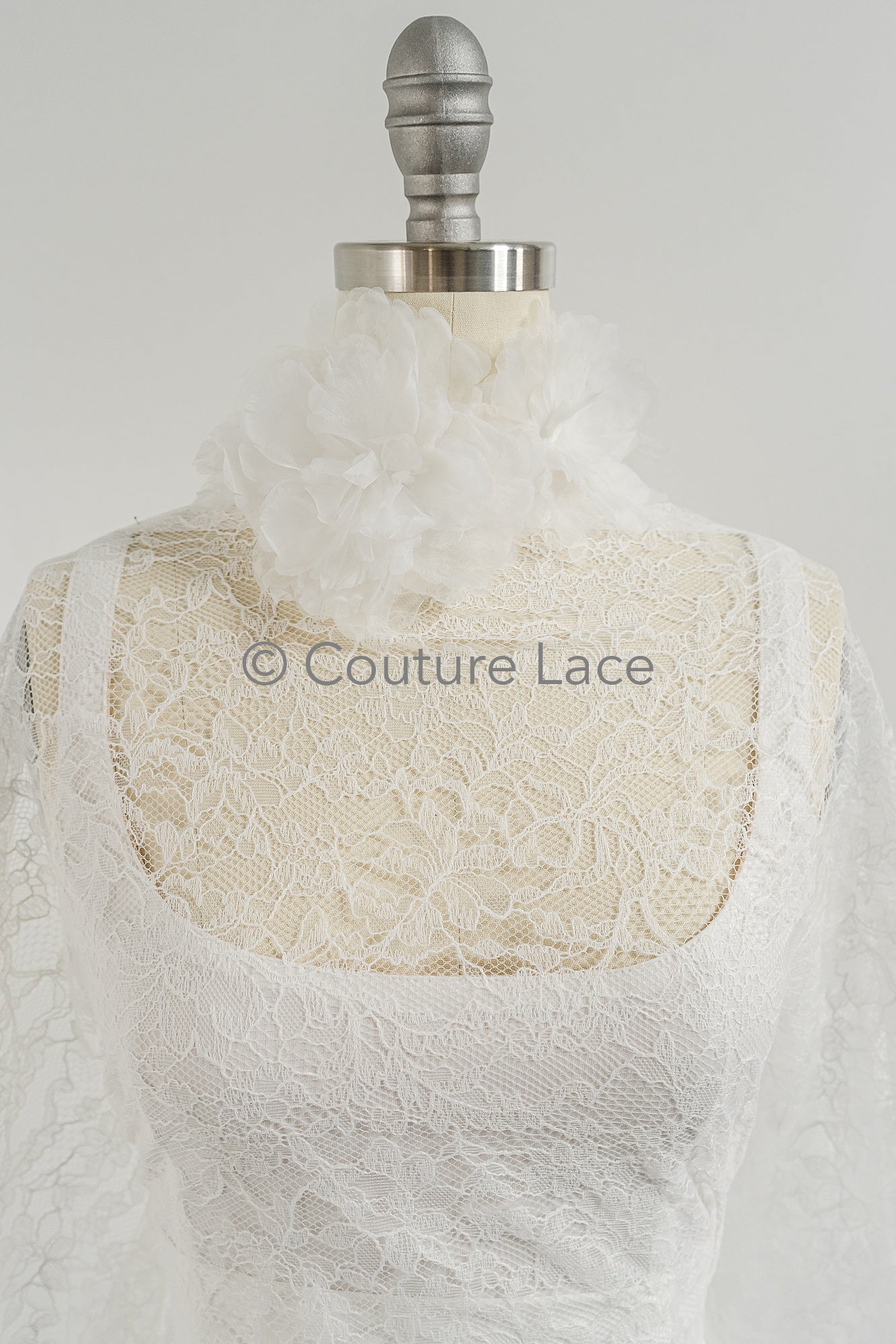 3D lace flowers/ 3D flowers sew on/ 3D flowers lace applique/ wedding dress lace applique// A24-451