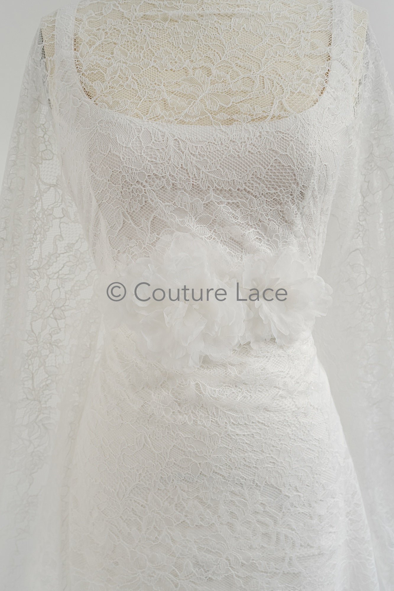 3D lace flowers/ 3D flowers sew on/ 3D flowers lace applique/ wedding dress lace applique// A24-451