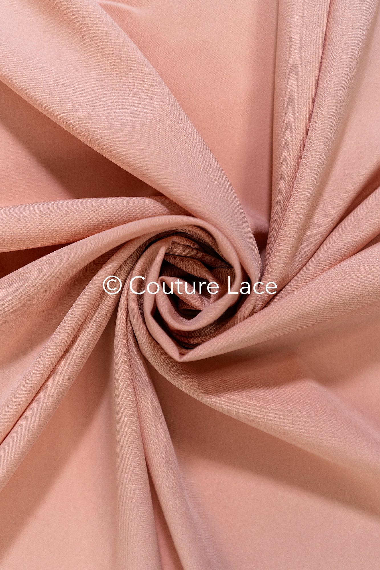21.9yds/ 20 Meter Bale - Blush-colored Stretch Satin // R-142-26-BALLEN