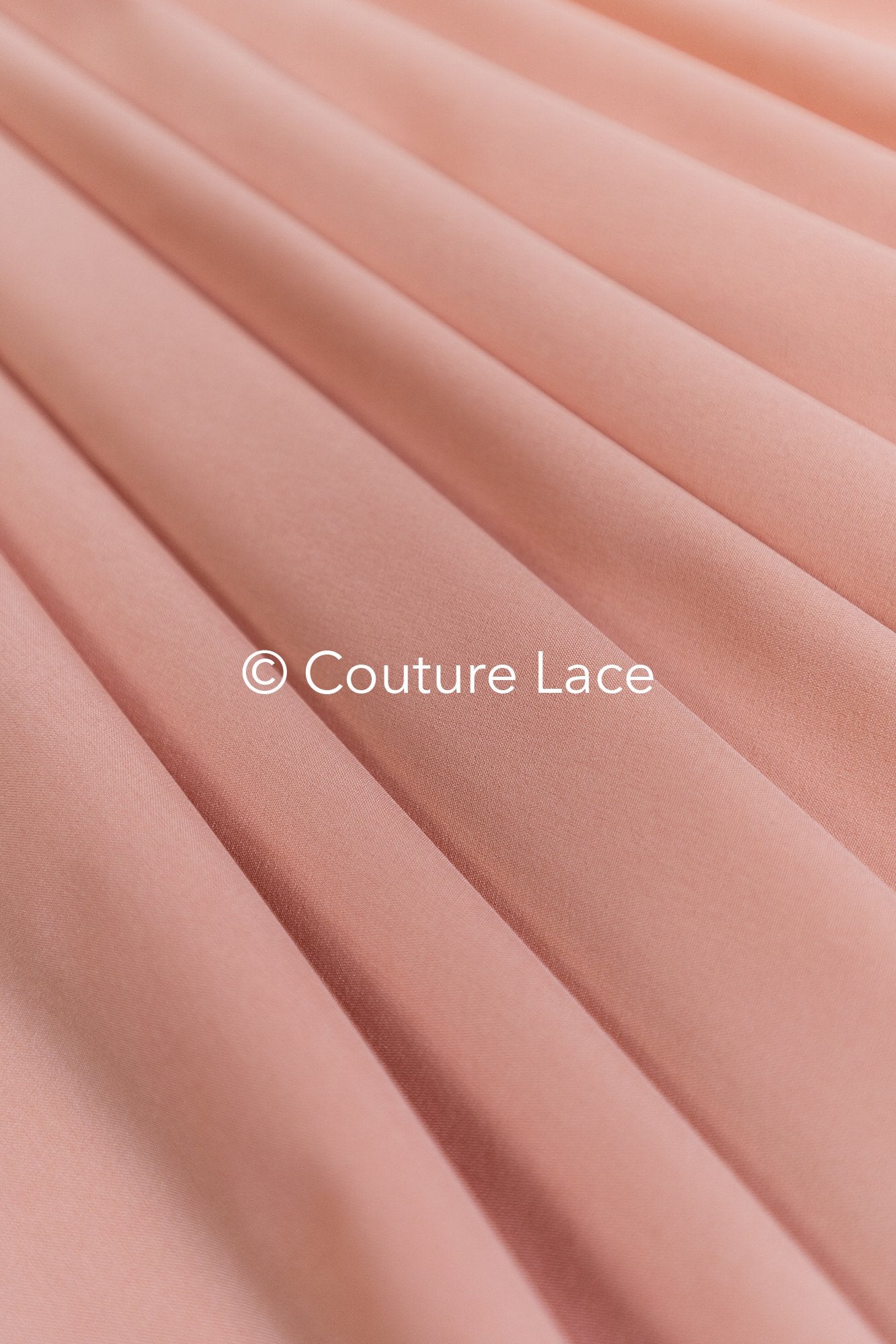 21.9yds/ 20 Meter Bale - Blush-colored Stretch Satin // R-142-26-BALLEN