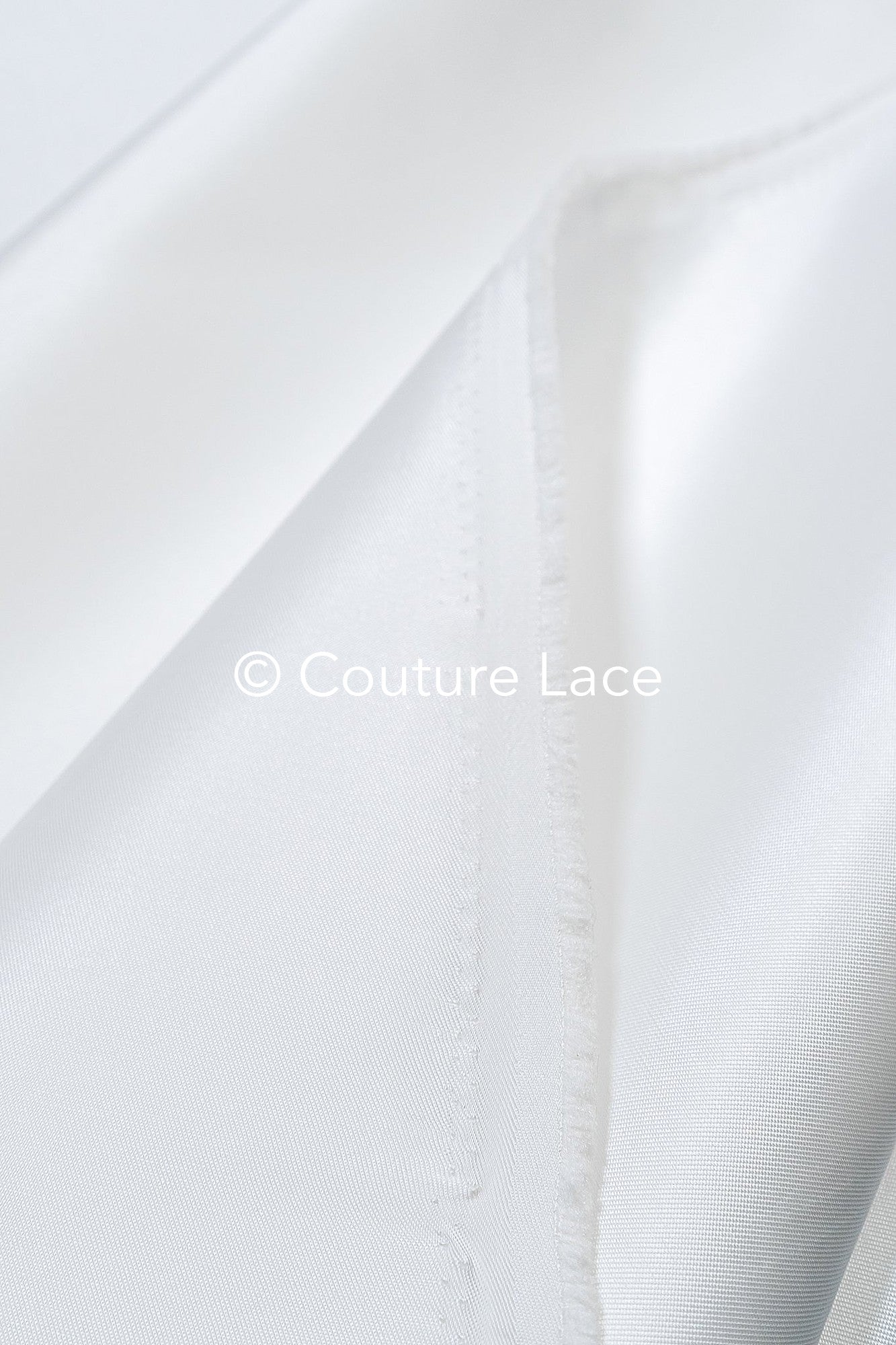 Off-White Structured Mikado Fabric in Ivory – Perfect for Princess Wedding Dresses & Decoration //R-063