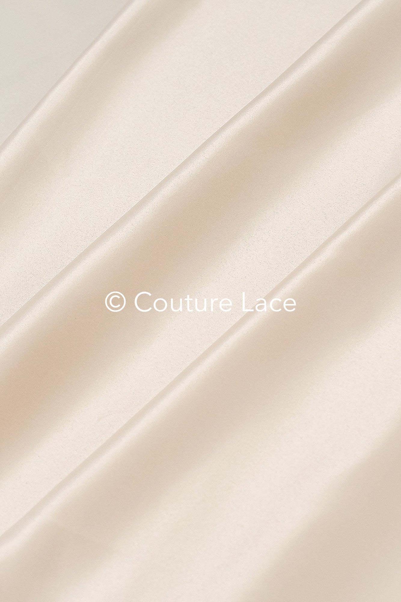 Light beige/sand-colored satin, silky satin for noble princess dresses, evening gowns and decoration // R-068