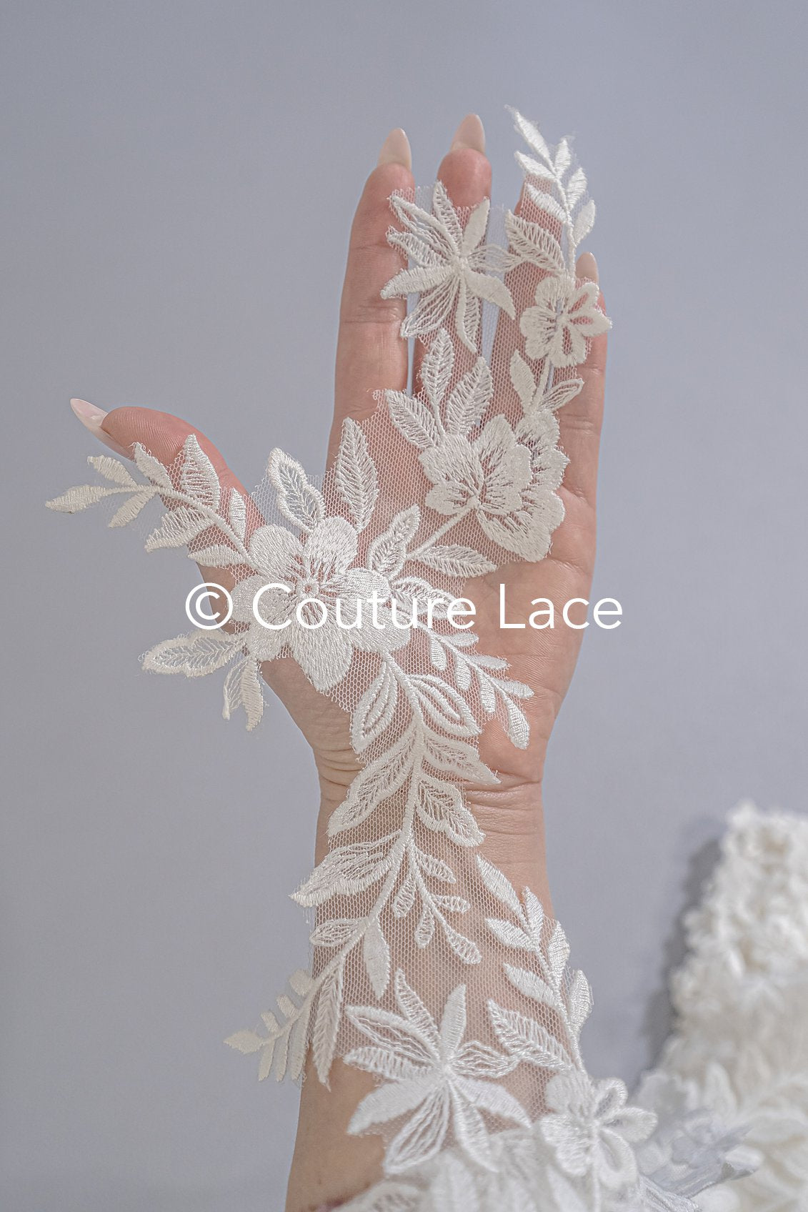 Brautspitze Borte weiß/ Boho Spitzenborte off-white/ Braut Spitzenborte/ Spitzenborte für Brautkleid// T24-021