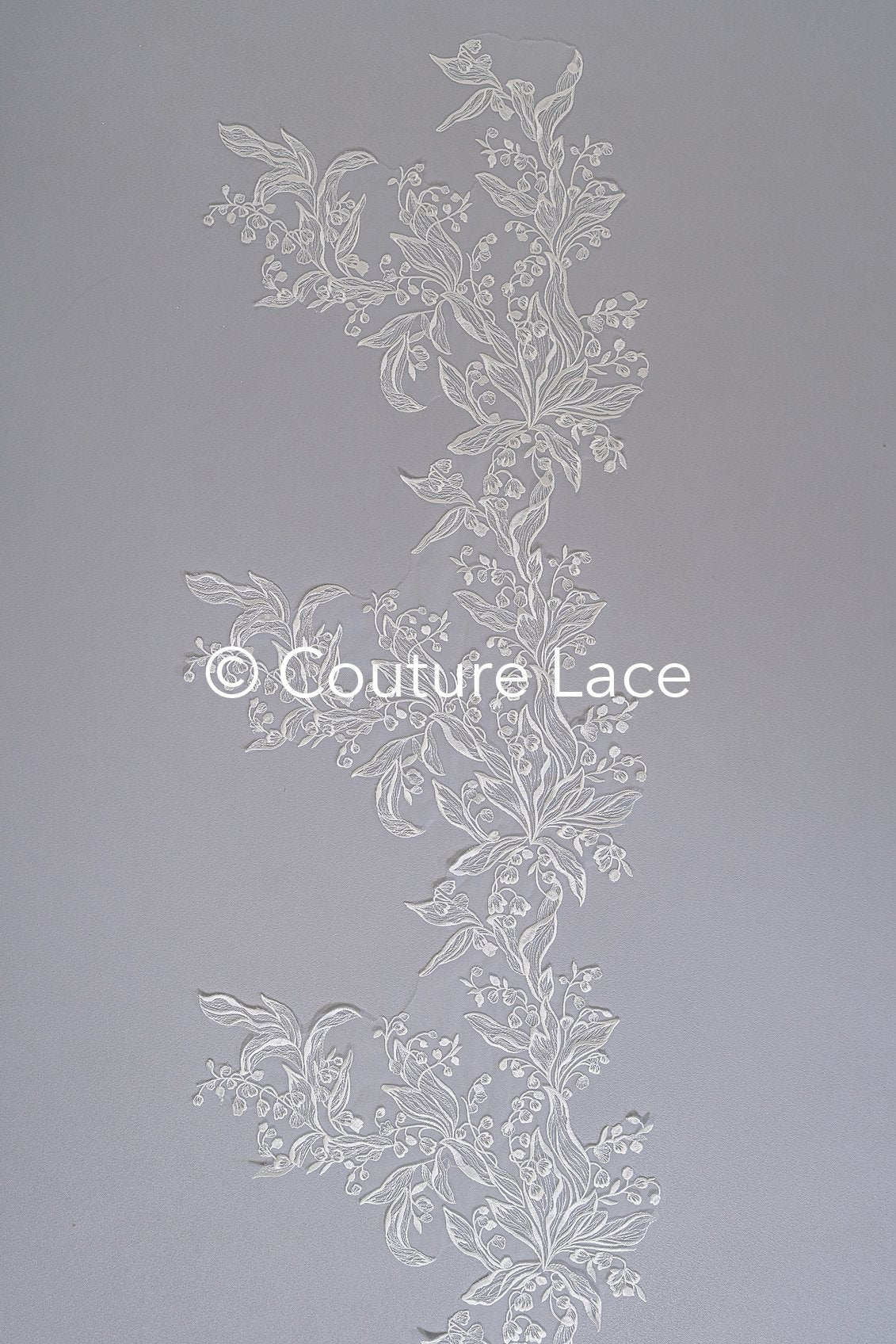 Brautspitze Borte/ Spitzenborte off-white/ florale Braut Spitzenborte/ Spitzenborte für Brautkleid// T24-027