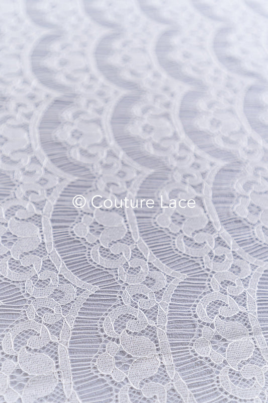 3 Meter Französische Blumen Spitze Borte/ Französische Chantilly Brautspitze Borte // T26-263