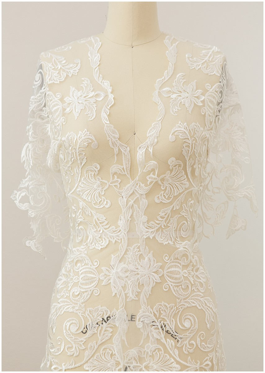 Guipure Look Lace Trim Off-White Ivory/ Bridal Lace Trim/ Wedding Dress Lace/ Bridal Lace// T17-008