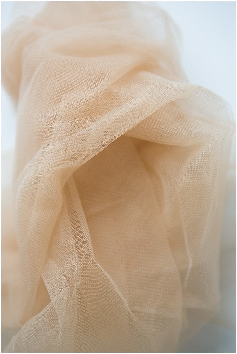 Skintone Tulle Bolt/ Illusion Tulle Fabric/ Illusionback Tulle/ Skintulle/ Skintone Fabric/ Nylon Skin Toned Tulle// R-144-B-BOLT 38Y