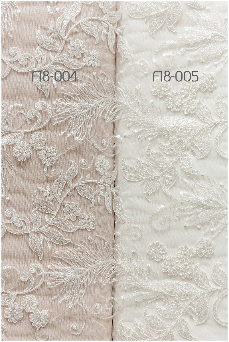 Off-White - High quality stretch lining fabric/ super soft stretch wedding dress fabric// F18-005