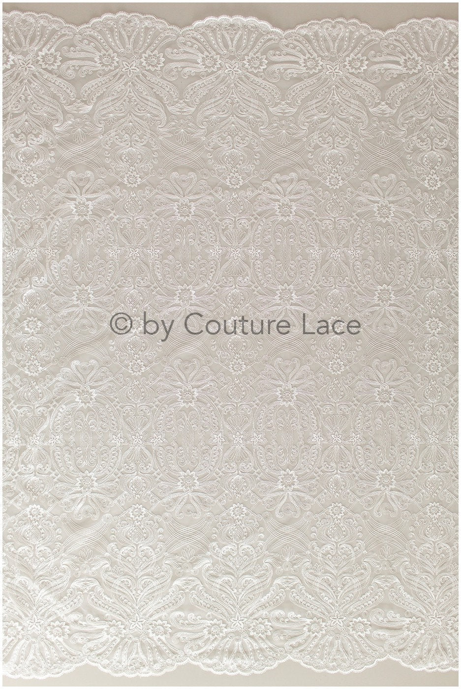 Braut Spitzenstoff Off-White/ weicher filigraner Brautspitzenstoff/ moderne bestickte Hochzeitskleid Spitze// L19-239