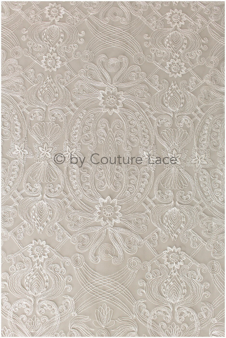 Braut Spitzenstoff Off-White/ weicher filigraner Brautspitzenstoff/ moderne bestickte Hochzeitskleid Spitze// L19-239