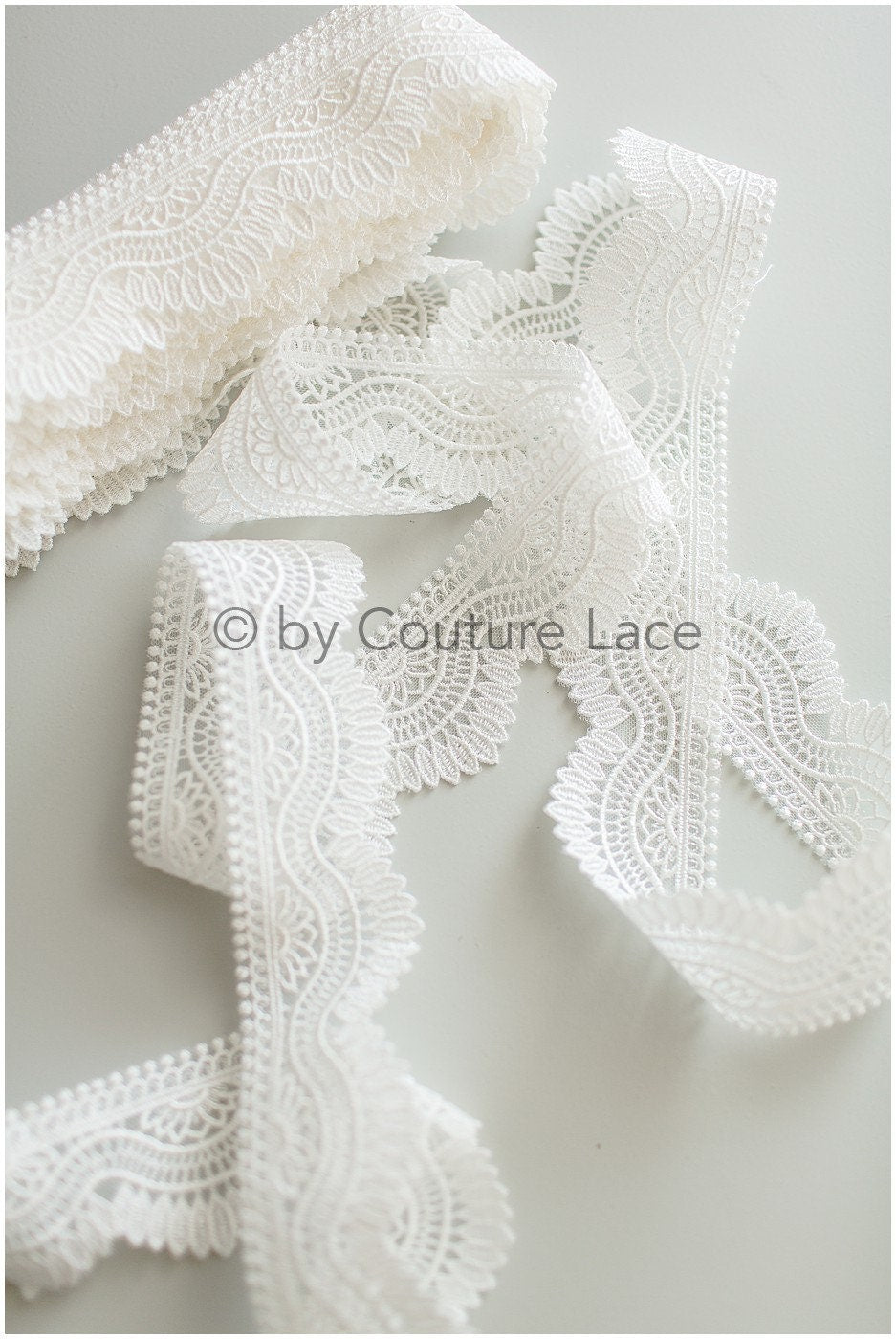 Boho lace trim, offwhite emvroidered lace trim, lace trim, lace veil, lace embroidery, boho bridal lace trim// T17-069
