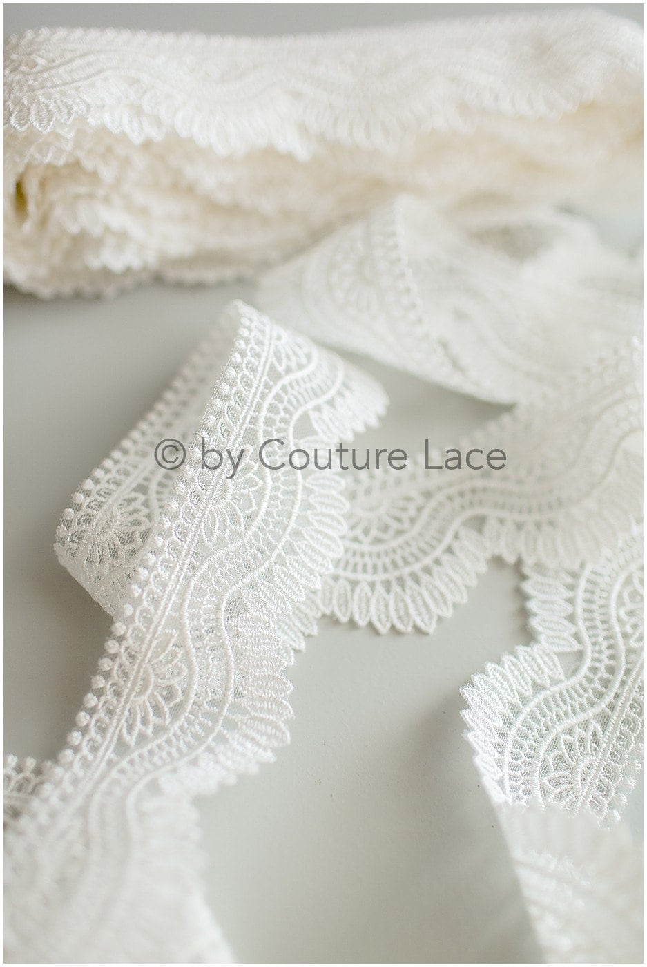 Boho lace trim, offwhite emvroidered lace trim, lace trim, lace veil, lace embroidery, boho bridal lace trim// T17-069