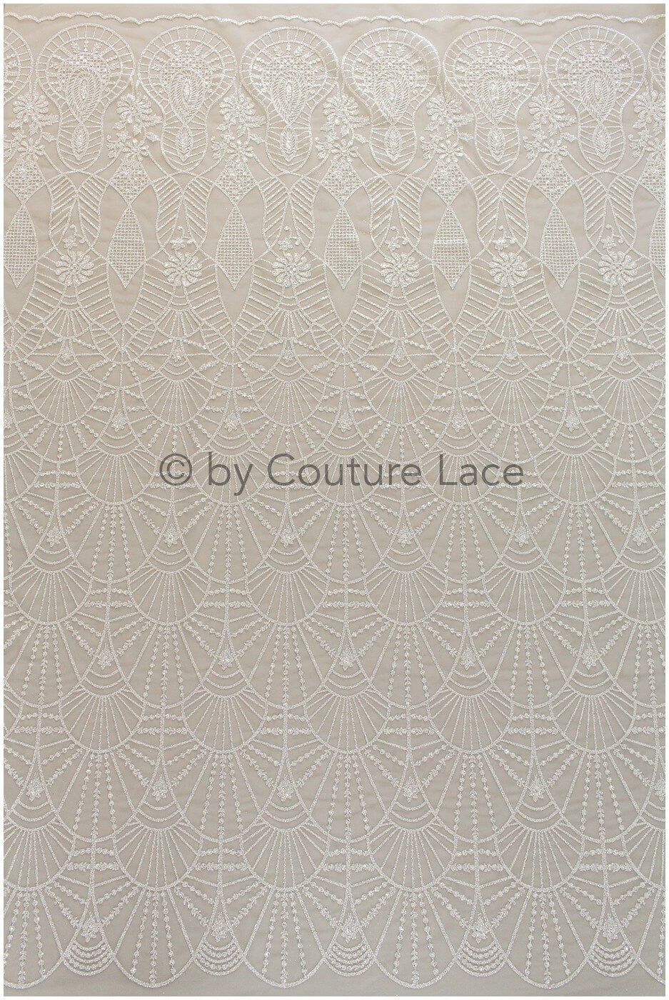 Shiny off-white diamond glitter tulle fabric/ mesh fabric/ wedding dress fabric with glitter/ shiny bridal lace fabric// R-020