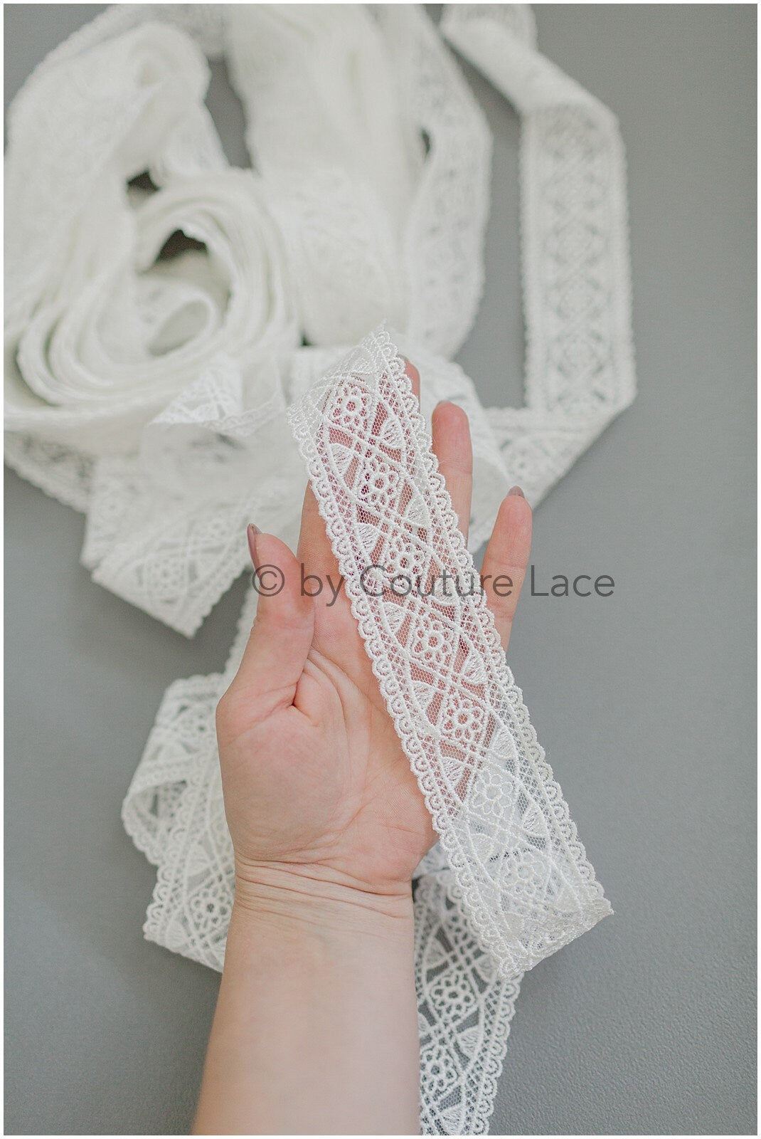 Boho lace trim, white embroidered lace trim, lace trim, lace veil, lace embroidery, boho bridal lace trim, lace trim