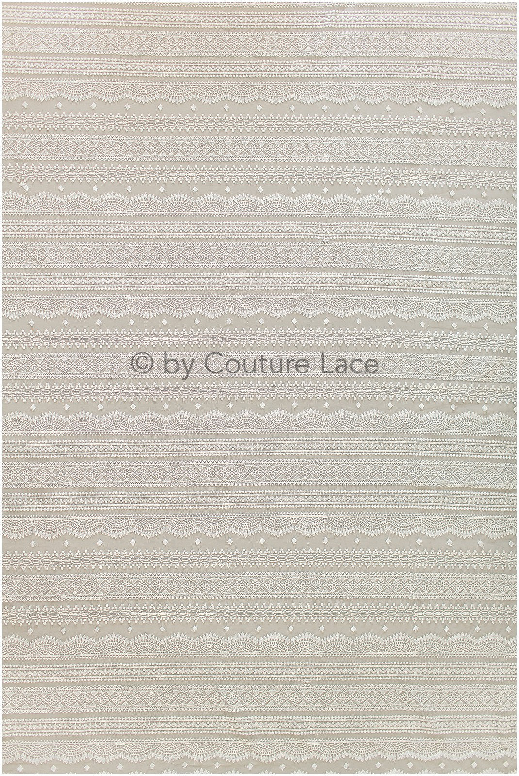 Boho wedding dress lace off-white/ bridal lace fabric/ couture lace/ boho lace// L19-255CO