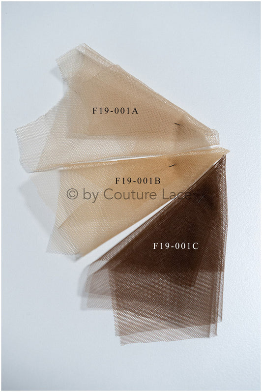 Hautfarbener Tüllballen/ Illusion Tüll Stoff/ Illusionback Tüll/ Skintulle/ Hautfarbe Stoff/ Nylon hautgefärbter Tüll// R-143-A-BALLEN 38Yds