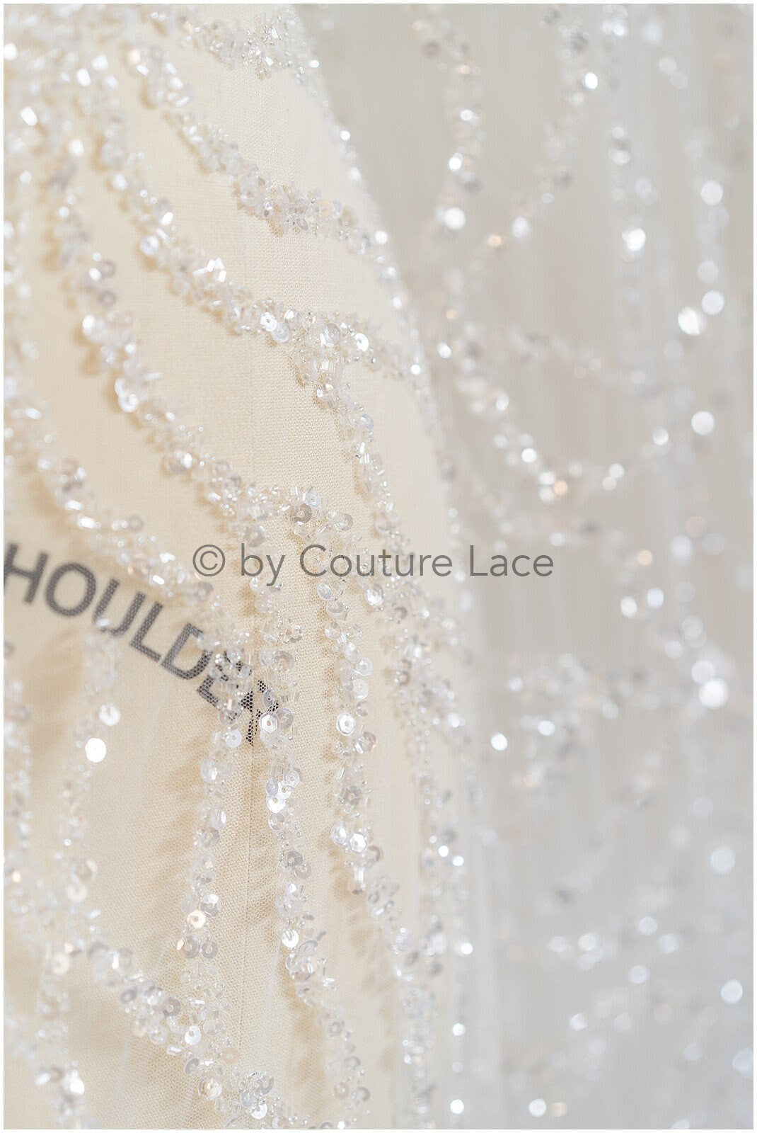 Perlen Spitze Stoff/ Perlen Brautkleid Spitze/ Couture Spitze Stoff/ Perlen Perlen Spitze// L19-060