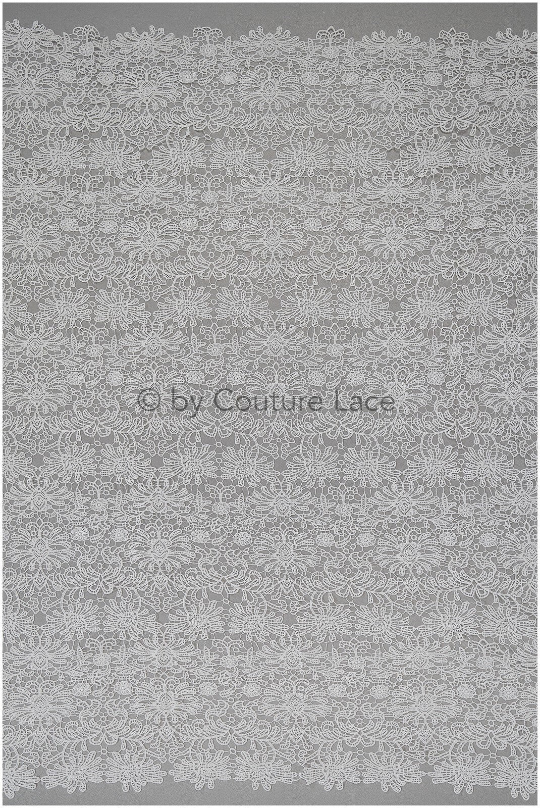 Crochet lace fabric for wedding dresses, boho macrame lace fabric for wedding dress// L20-383