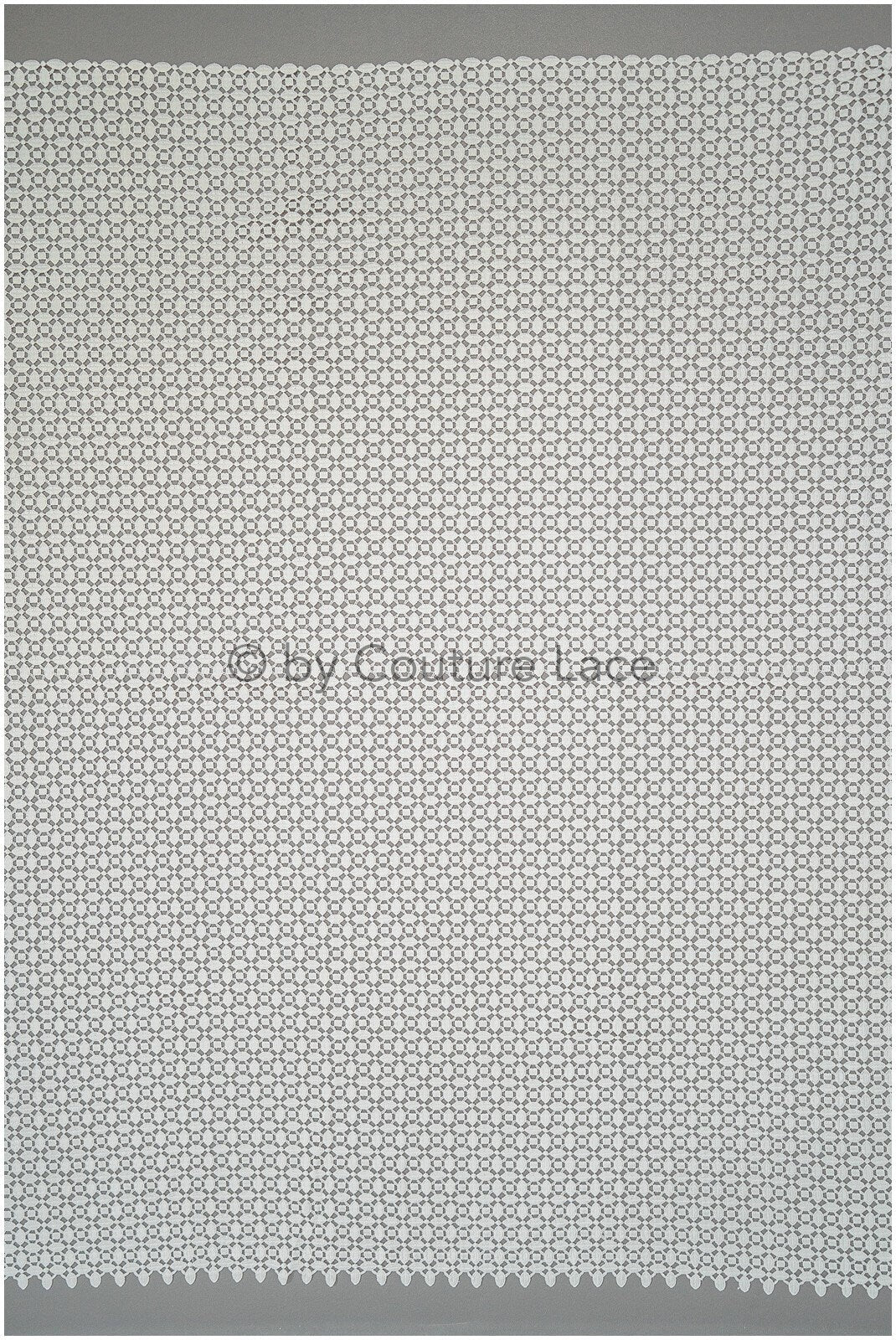 Crochet lace off-white/ Boho bridal lace fabric/ soft French lace/ Macrame lace fabric/ Bridal lace fabric// L20-386