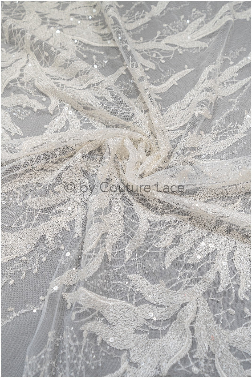 Perlen Spitzenstoff, Couture Spitzenstoff, schwere Hochzeitsspitze, gestreifter Spitzenstoff mit Perlen, moderner gestreifter Spitzenstoff// L20-345