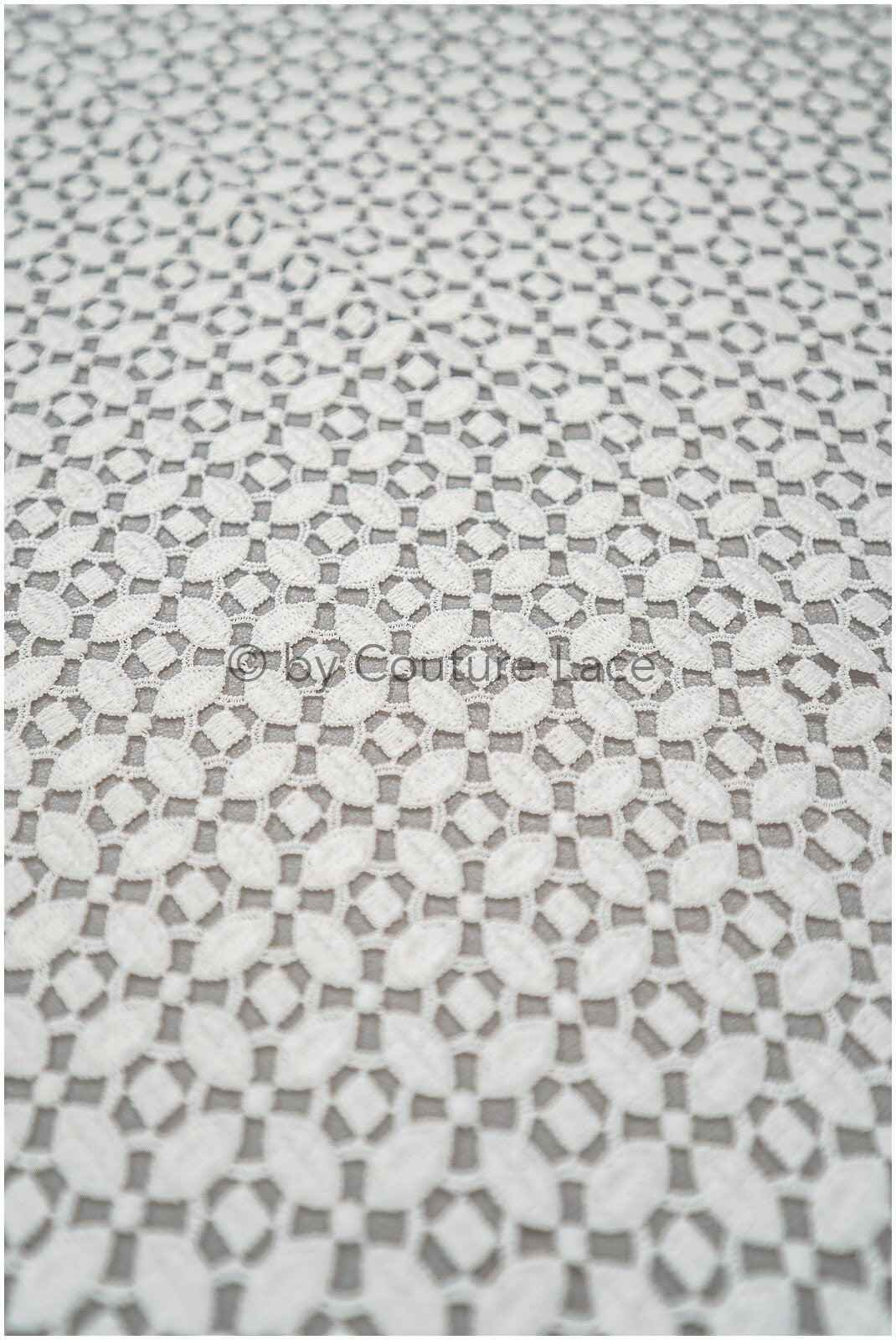 Crochet lace off-white/ Boho bridal lace fabric/ soft French lace/ Macrame lace fabric/ Bridal lace fabric// L20-386