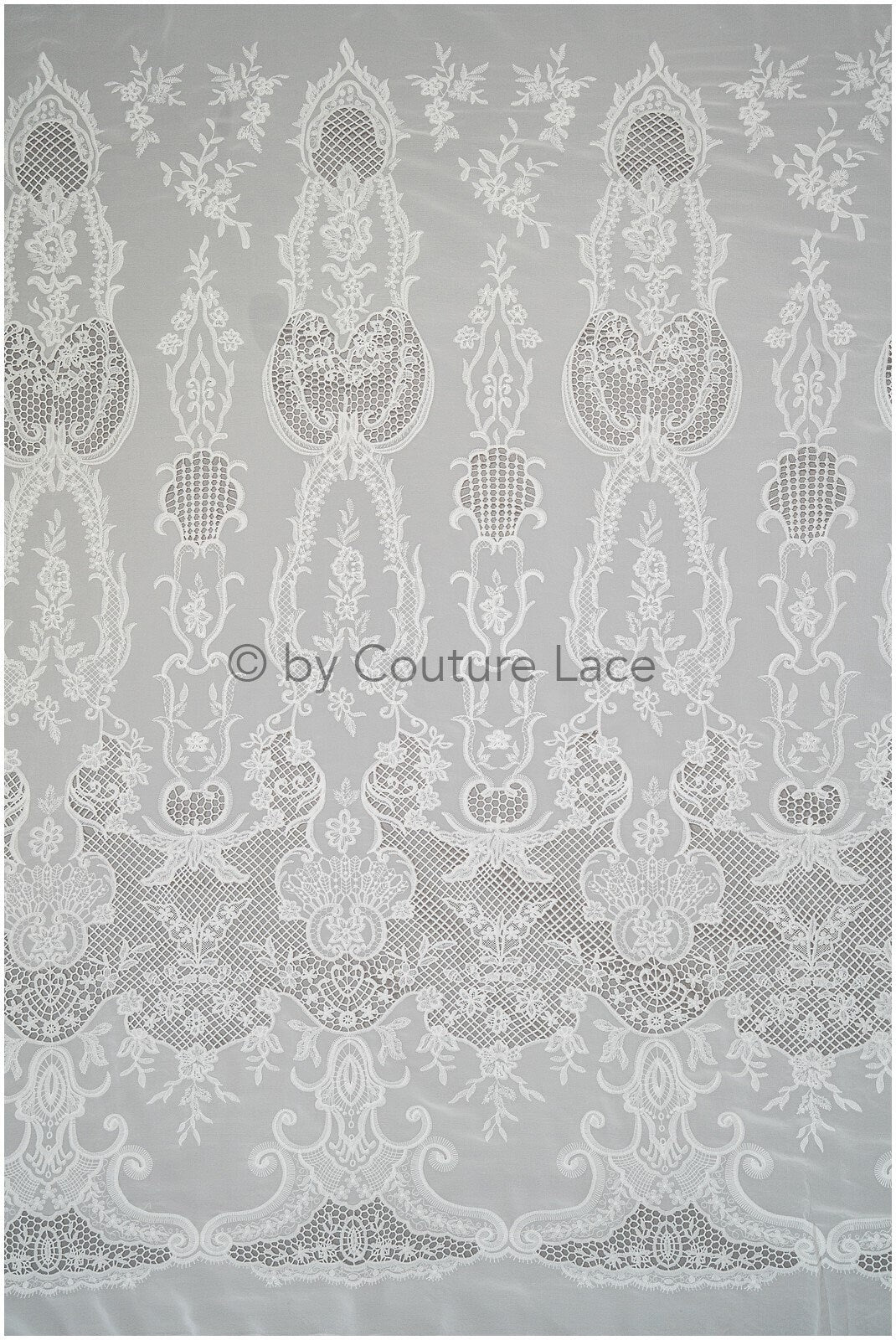 Crochet lace fabric, boho lace fabric, guipure boho bridal lace, chiffon lace fabric, vintage bridal lace, macrame lace// L20-392