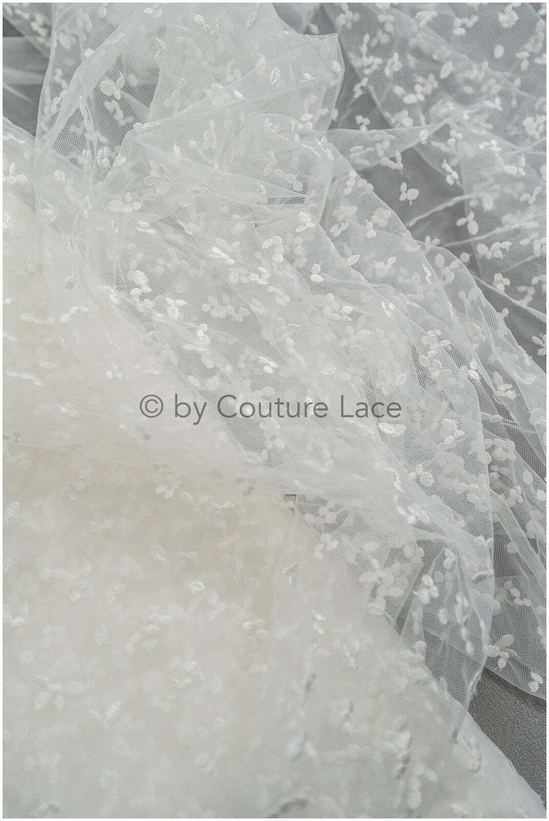 Braut Spitze Stoff mit Polka Dot/ Reis Maserung Spitze/ Brautspitze Off-White/ Braut Spitze mit Punkten// L20-398
