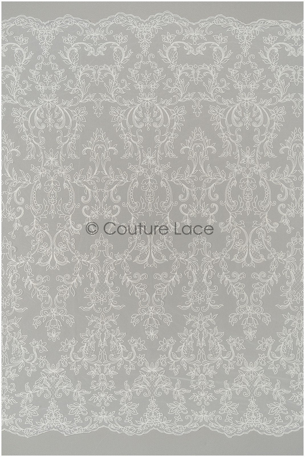 French lace fabric off-white/ bridal lace fabric with flowers/ bridal lace/ wedding dress lace fabric// L21-328NY