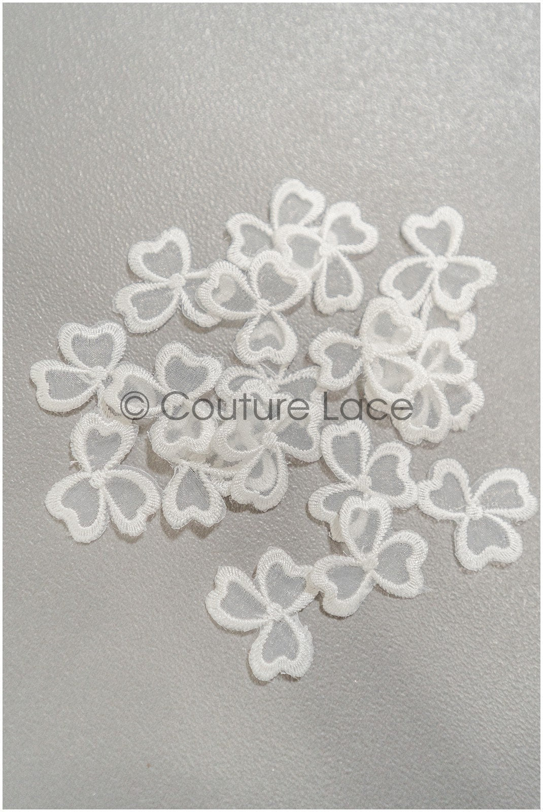20pcs. 3D flowers for sewing/ 3D flower lace applique/ wedding dress lace applique/ bridal lace// A21-061A