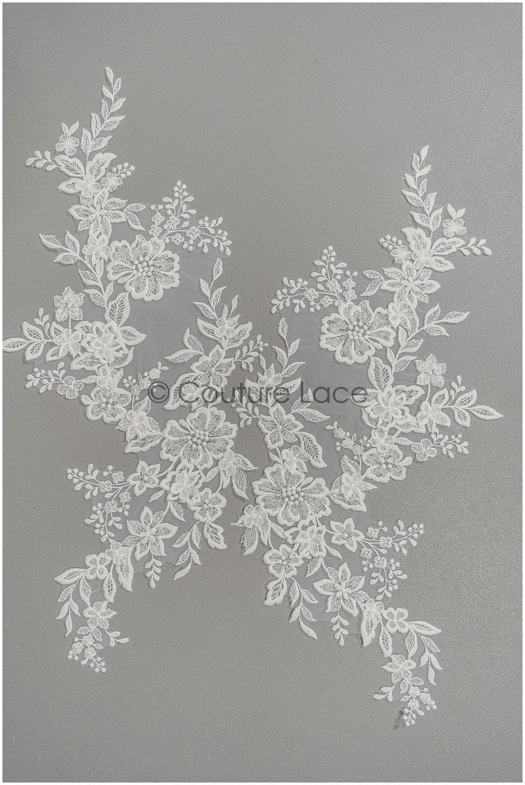 3D Blumen Applikationen, Braut Blumen Applikation, Braut Blumen Applikation, Hochzeitskleid Spitzen Applikation, Braut 3D Blumen Aufnäher// A21-237
