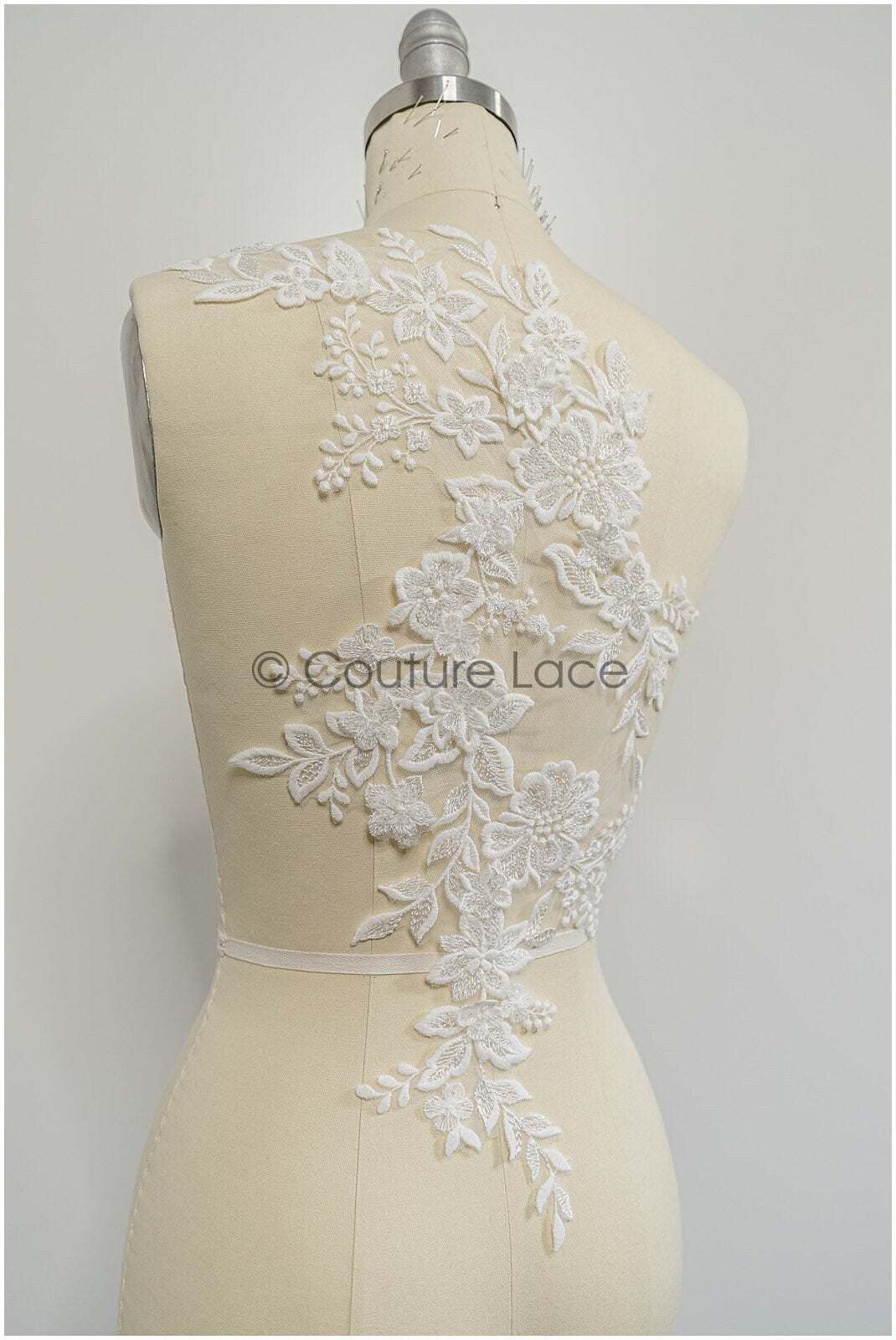 3D Blumen Applikationen, Braut Blumen Applikation, Braut Blumen Applikation, Hochzeitskleid Spitzen Applikation, Braut 3D Blumen Aufnäher// A21-237