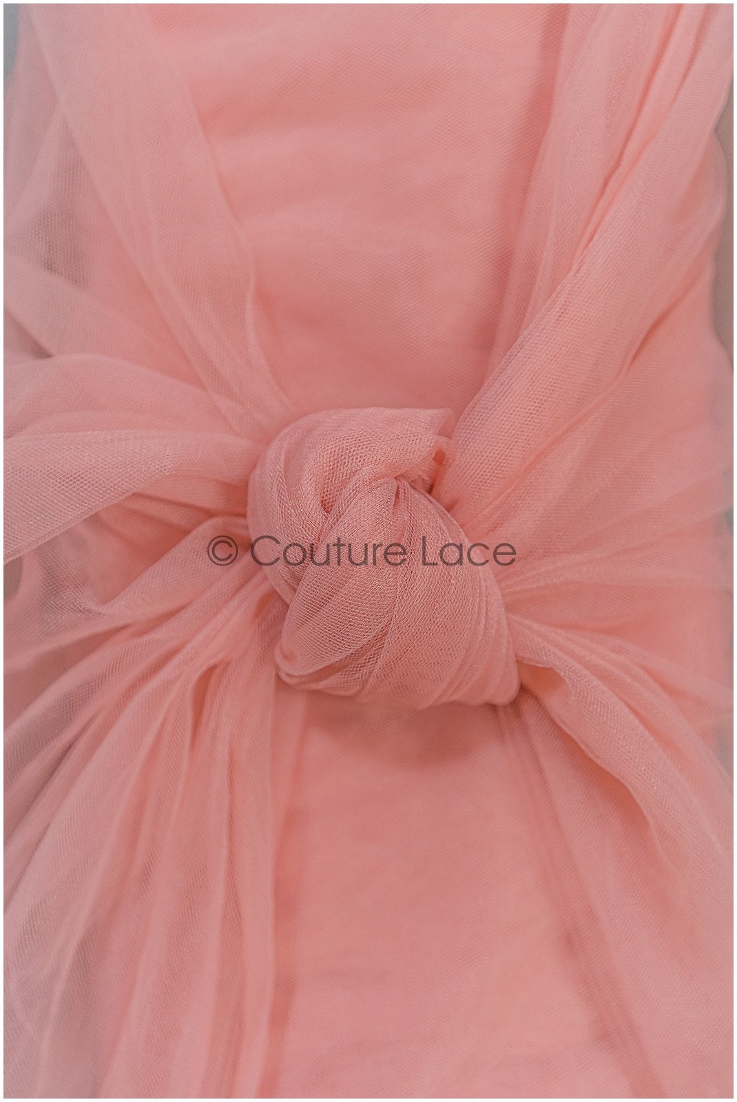 Salome Pink - 160cm wide very soft tulle fabric for bridal veils and wedding dresses/ soft mesh fabric// R-148-25