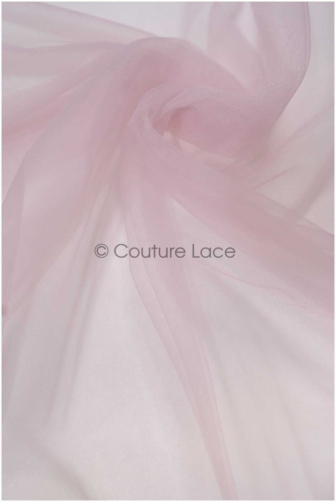 Pastel pink - 160cm wide very soft tulle fabric for bridal veils and wedding dresses/ soft mesh fabric// R-150-53