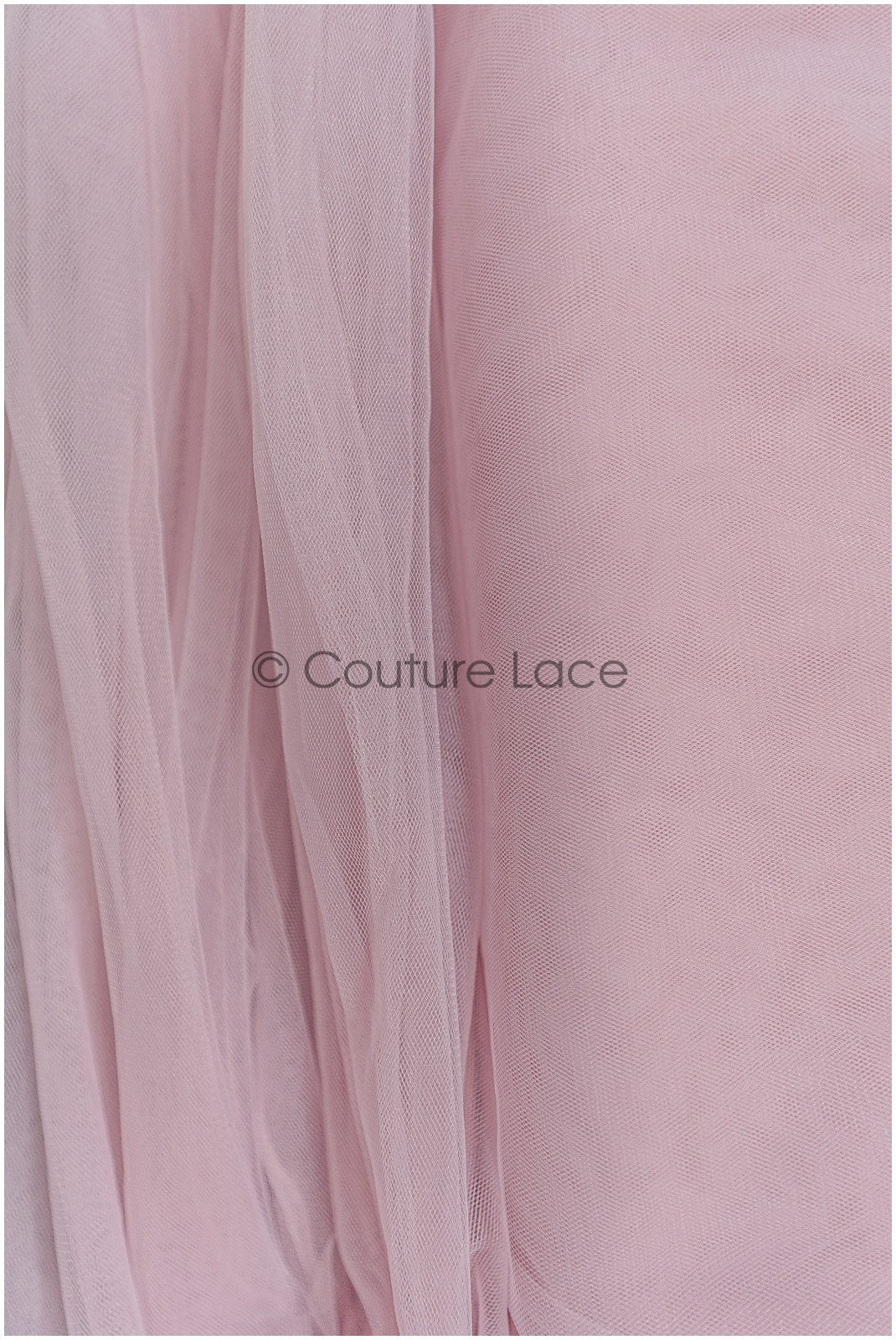 Pastel pink - 160cm wide very soft tulle fabric for bridal veils and wedding dresses/ soft mesh fabric// R-150-53