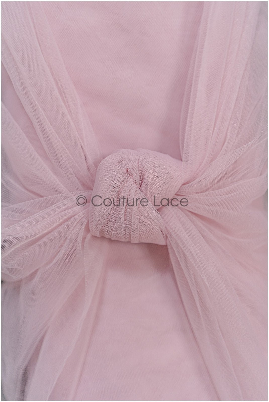 Pastel pink - 160cm wide very soft tulle fabric for bridal veils and wedding dresses/ soft mesh fabric// R-150-53