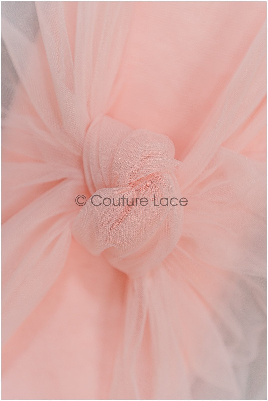 Bright Coral - 160cm wide very soft tulle fabric for bridal veils and wedding dresses/ soft mesh fabric// R-147-24