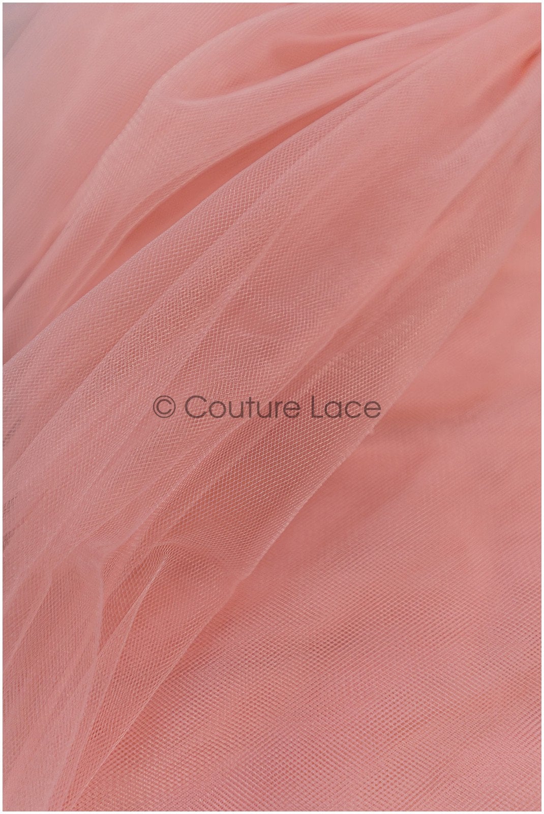 Salome Pink - 160cm wide very soft tulle fabric for bridal veils and wedding dresses/ soft mesh fabric// R-148-25